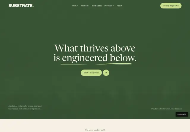Huts — impeccable lane